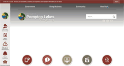 Desktop Screenshot of pomptonlakesgov.com